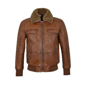 air-force-fur-brown-leather-jacket