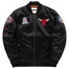 chicago-bulls-bomber-black-satin-jacket-1